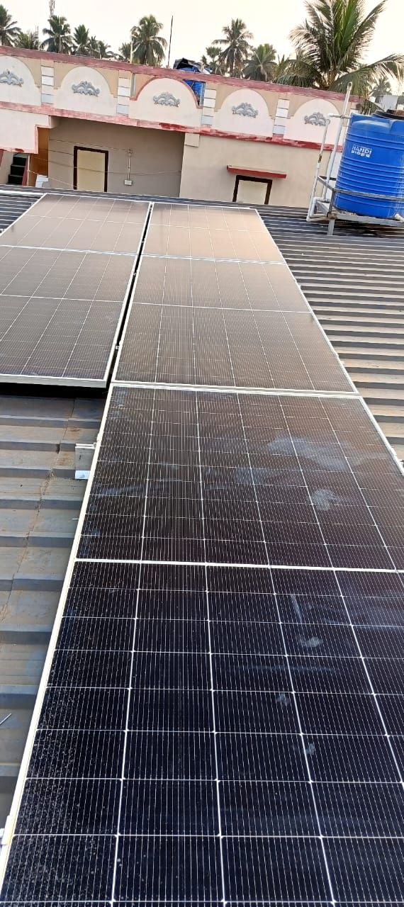 3 kW Rooftop Solar Installation in Duvva