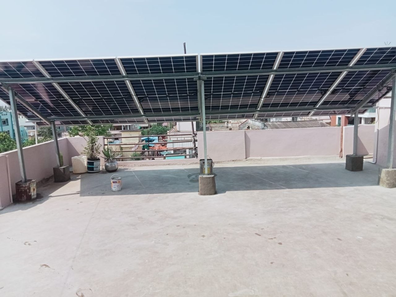 3 kW Rooftop Solar Installation in Kovvur Site 2